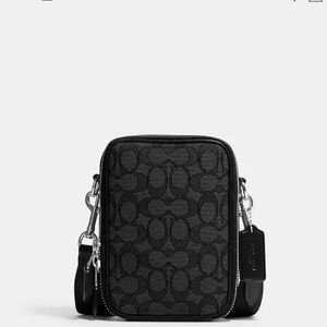 Coach Crossbody bag & sandals black.